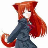 catgirl firefox fox kawaii red_hair // 362x358 // 130.8KB