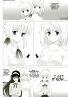 arcueid comic crossover fate_stay_night saber tsukihime // 984x1400 // 245.1KB