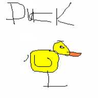 duck mspaint // 172x189 // 29.8KB