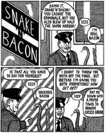 bacon comic ilolled snake // 400x505 // 62.3KB