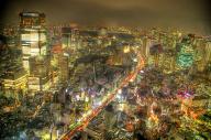 cityscape hdr night tokyo // 2000x1330 // 851.9KB