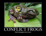 conflict_frogs motivator // 600x480 // 39.6KB